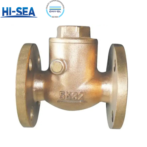 JIS F7371 Bronze Swing Check Valve
